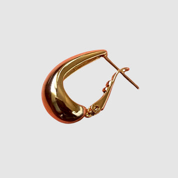 african-gold-plated-huggie-hoop-earrings
